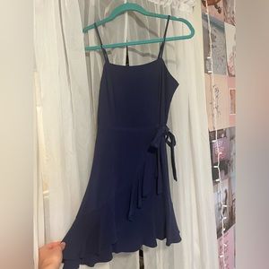 Altered state navy mini dress